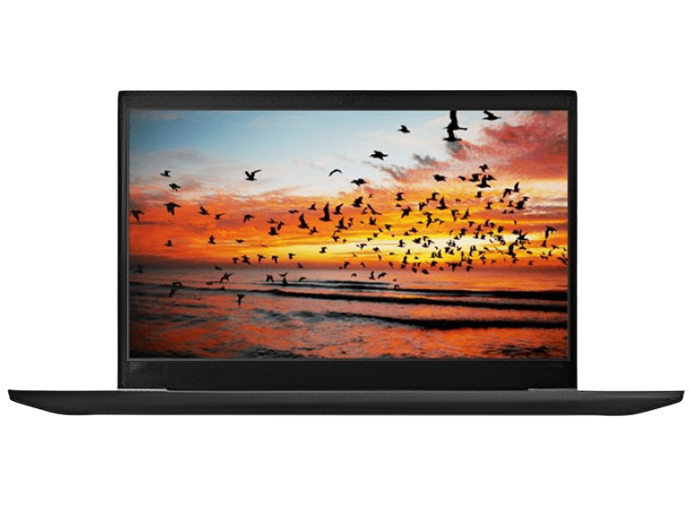 Sleek Black Laptop With A Modern Design.